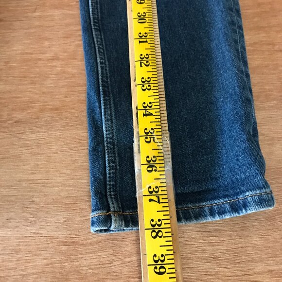 Everlane Uniform The Slim Jeans Men 29x30 Blue Low Rise Dark Wash Stretch 17097 - Picture 3 of 12